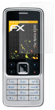 Panzerfolie atFoliX kompatibel mit Nokia 6300, entspiegelnde und stoßdämpfende FX (3X)