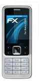 Schutzfolie atFoliX kompatibel mit Nokia 6300, ultraklare FX (3X)
