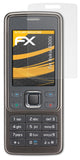 Panzerfolie atFoliX kompatibel mit Nokia 6300i, entspiegelnde und stoßdämpfende FX (3X)