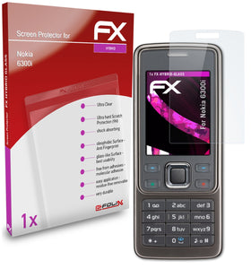 atFoliX FX-Hybrid-Glass Panzerglasfolie für Nokia 6300i