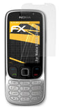 Panzerfolie atFoliX kompatibel mit Nokia 6303i Classic, entspiegelnde und stoßdämpfende FX (3X)