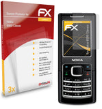atFoliX FX-Antireflex Displayschutzfolie für Nokia 6500 Classic