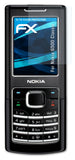 Schutzfolie atFoliX kompatibel mit Nokia 6500 Classic, ultraklare FX (3X)