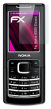 Glasfolie atFoliX kompatibel mit Nokia 6500 Classic, 9H Hybrid-Glass FX