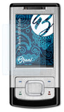 Schutzfolie Bruni kompatibel mit Nokia 6500 Slide, glasklare (2X)
