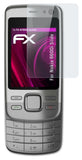 Glasfolie atFoliX kompatibel mit Nokia 6600i Slide, 9H Hybrid-Glass FX
