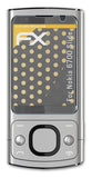 Panzerfolie atFoliX kompatibel mit Nokia 6700 Slide, entspiegelnde und stoßdämpfende FX (3X)