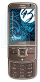 Schutzfolie Bruni kompatibel mit Nokia 6710 Navigator, glasklare (2X)