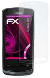 Glasfolie atFoliX kompatibel mit Nokia 700, 9H Hybrid-Glass FX