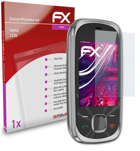 atFoliX FX-Hybrid-Glass Panzerglasfolie für Nokia 7230