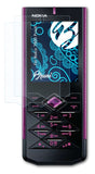 Schutzfolie Bruni kompatibel mit Nokia 7900 Prism, glasklare (2X)