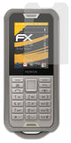 Panzerfolie atFoliX kompatibel mit Nokia 800 Tough, entspiegelnde und stoßdämpfende FX (3X)