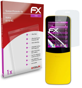 atFoliX FX-Hybrid-Glass Panzerglasfolie für Nokia 8110 4G