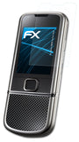 Schutzfolie atFoliX kompatibel mit Nokia 8800 Carbon Arte, ultraklare FX (3X)