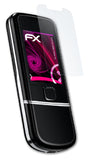 Glasfolie atFoliX kompatibel mit Nokia 8800 Sirocco, 9H Hybrid-Glass FX