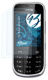 Schutzfolie Bruni kompatibel mit Nokia Asha 203, glasklare (2X)