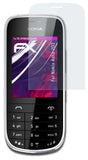 Glasfolie atFoliX kompatibel mit Nokia Asha 203, 9H Hybrid-Glass FX