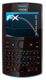 Schutzfolie atFoliX kompatibel mit Nokia Asha 205, ultraklare FX (3X)
