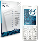 Bruni Basics-Clear Displayschutzfolie für Nokia Asha 206