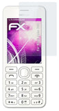 Glasfolie atFoliX kompatibel mit Nokia Asha 206, 9H Hybrid-Glass FX