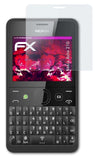 Glasfolie atFoliX kompatibel mit Nokia Asha 210, 9H Hybrid-Glass FX
