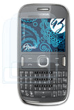 Schutzfolie Bruni kompatibel mit Nokia Asha 302, glasklare (2X)