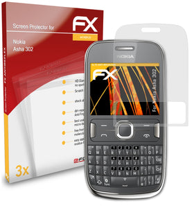 atFoliX FX-Antireflex Displayschutzfolie für Nokia Asha 302