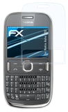 Schutzfolie atFoliX kompatibel mit Nokia Asha 302, ultraklare FX (3X)