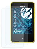 Schutzfolie Bruni kompatibel mit Nokia Asha 501, glasklare (2X)