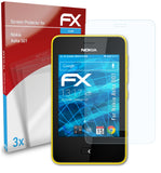 atFoliX FX-Clear Schutzfolie für Nokia Asha 501