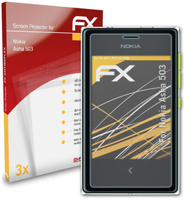 atFoliX FX-Antireflex Displayschutzfolie für Nokia Asha 503