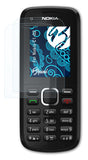 Schutzfolie Bruni kompatibel mit Nokia C1-02, glasklare (2X)