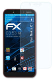 Schutzfolie atFoliX kompatibel mit Nokia C1, ultraklare FX (3X)