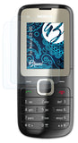 Bruni Schutzfolie kompatibel mit Nokia C2-00, glasklare Folie (2X)