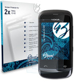 Bruni Basics-Clear Displayschutzfolie für Nokia C2-02