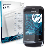 Bruni Basics-Clear Displayschutzfolie für Nokia C2-03