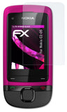 Glasfolie atFoliX kompatibel mit Nokia C2-05, 9H Hybrid-Glass FX