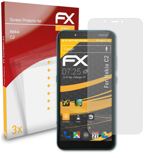 atFoliX FX-Antireflex Displayschutzfolie für Nokia C2