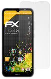 Panzerfolie atFoliX kompatibel mit Nokia C20, entspiegelnde und stoßdämpfende FX (3X)