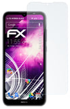 Glasfolie atFoliX kompatibel mit Nokia C20, 9H Hybrid-Glass FX