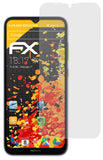 Panzerfolie atFoliX kompatibel mit Nokia C20 Plus, entspiegelnde und stoßdämpfende FX (3X)