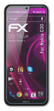 Glasfolie atFoliX kompatibel mit Nokia C30, 9H Hybrid-Glass FX