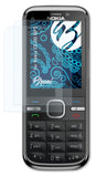 Schutzfolie Bruni kompatibel mit Nokia C5-00 MP5, glasklare (2X)