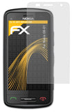 Panzerfolie atFoliX kompatibel mit Nokia C6-01, entspiegelnde und stoßdämpfende FX (3X)