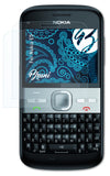 Schutzfolie Bruni kompatibel mit Nokia E5, glasklare (2X)