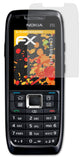 Panzerfolie atFoliX kompatibel mit Nokia E51, entspiegelnde und stoßdämpfende FX (3X)