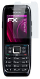 Glasfolie atFoliX kompatibel mit Nokia E51, 9H Hybrid-Glass FX