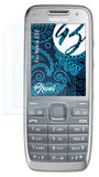 Schutzfolie Bruni kompatibel mit Nokia E52, glasklare (2X)