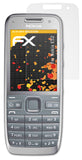 Panzerfolie atFoliX kompatibel mit Nokia E52, entspiegelnde und stoßdämpfende FX (3X)