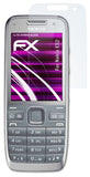 Glasfolie atFoliX kompatibel mit Nokia E52, 9H Hybrid-Glass FX